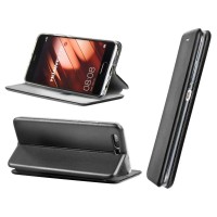  Maciņš Book Elegance Xiaomi Redmi 13C/Poco C65/Poco M6 5G black 